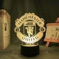 Lampe de nuit LED 3D en acrylique, lampe de chevet créative pour chambre d'enfant et salon, décoration romantique pour la maison, aide au sommeil, cadeau