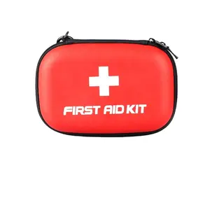 Atacado kit de primeiros socorros de acampamento para casa, carro, acampamento, kit de primeiros socorros de emergência médica, fornecedor médico fácil de transportar