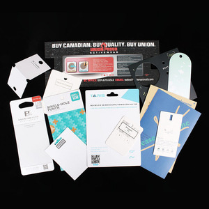 Tùy chỉnh chết cắt tiêu đề thẻ Nước hoa UV lớp phủ matt cán hình dạng tùy chỉnh giấy vỉ chèn thẻ thư mục lá thông số kỹ thuật - Product Image 4