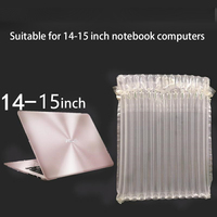 Emballage pour ordinateur portable, sac à colonnes à bulles d'air gonflable imperméable pour l'emballage des ordinateurs portables