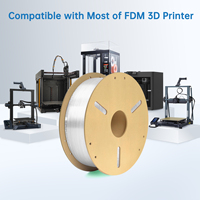 Filamen Printer 3D PETG OEM ODM Grosir 1kg 3kg 5kg 10kg Kualitas Tinggi Halus 1.75mm HF PETG Filamen Pencetakan 3D