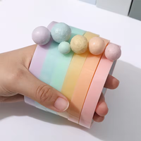 Balle en ruban adhésif Fidget Toy - Jouet sensoriel anti-stress pour enfants, kit de bricolage pour la création de balles collantes colorées