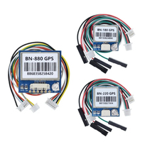 Module GNSS TTL 3.0V-5.0V BN220 BN180 BN-880 pour GPS GLONASS, double antenne GPS intégrée, mémoire FLASH intégrée BN-220 BN880