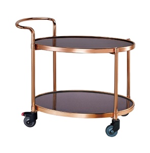 Carrito de Comedor Rectangular Multiusos de Acero Inoxidable con Cubierta Enrollable, Certificado ISO9001, Ecológico, Ahorra Espacio, Personalizable - Product Image 1