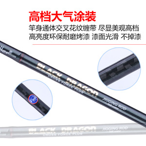 Lurekillerคู่มือ<span class=keywords><strong>Fuji</strong></span> K <span class=keywords><strong>ALCONITE</strong></span> Solid Carbon Rod Tip 1.91M PE1-3 # Lure80-250g Casting Slow Jiggingแท่ง - Product Image 4