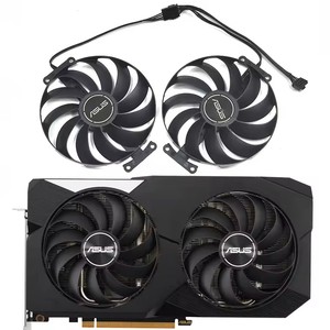 NOUVEAU Ventilateur GPU 95MM 5PIN CF1010U12S Dual RX <span class=keywords><strong>6600</strong></span> 6600XT pour <span class=keywords><strong>ASUS</strong></span> Radeon Dual RX <span class=keywords><strong>6600</strong></span> 6600XT 6700XT Ventilateur de refroidissement pour carte graphique - Product Image 1