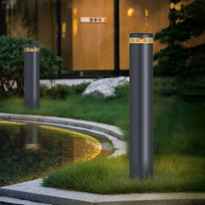 Lampe de jardin LED moderne étanche IP65 pour extérieur, allée, villa, cour, balise paysagère - Product Image 2
