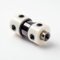 Accouplement flexible/à griffes en acier inoxydable sur mesure, usiné CNC, couple de 500 N-m pour machines industrielles OEM ODM