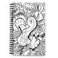 IW Comics # Carnet à spirales 17 pages pour le dessin et le gribouillage