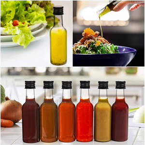 Noël Mini Petit 50ml 100ml En Plastique Alcool Shot Bouteilles pour Échantillon Liqueur Whisky Vodka Soda Spiritueux Vin Sauce Emballage - Product Image 2