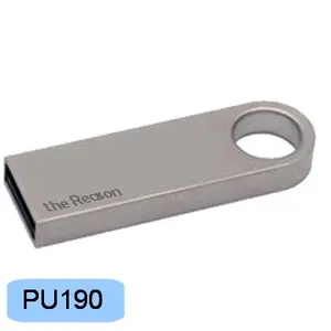 Memoria USB 2.0 de acero, dispositivos personalizados - Product Image 1