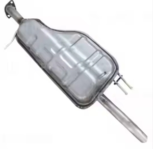 Suministro de fábrica, accesorios de sistema de escape automático de alto flujo, silenciador de coche de acero inoxidable 409, tubo de escape para Hyundai Accent - Product Image 1