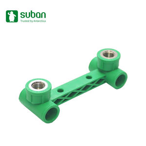 Suban Factory 2025 <span class=keywords><strong>robinet</strong></span> de douche à Surface lisse en laiton étanche <span class=keywords><strong>Double</strong></span> filetage coude 4 dents fendues salles de bains raccords de tuyauterie - Product Image 2