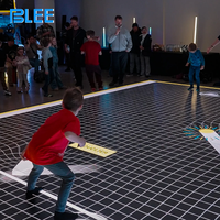 BLEE - Jeu de projection interactive sur sol commercial, jeu de mouvement sur sol pour aire de jeux, équipement de jeu de défi physique multisensoriel en réalité augmentée