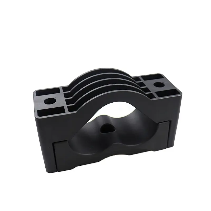 Trefoil cable cleat PA66 Standard Three-Core Plastic Cable Clamp for Switchgear ABS For Sale