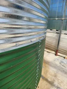Tanque de agua de acero galvanizado, 100000 litros, 10000 litros, para recolección de lluvia