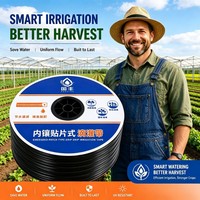 Ruban goutte-à-goutte à faible débit GF 0,8 L/H, 16 mm, avec patch intégré pour l'irrigation de précision des cultures sensibles