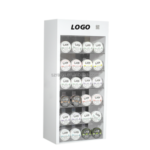 Espositore in Plexiglass Acrilico <span class=keywords><strong>Nero</strong></span> a 3 Livelli di Alta Qualità RAY YI per Confezioni di Bustine di Nicotina - Product Image 5