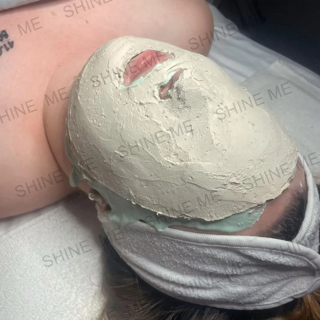 OEM SPA trattamento professionale maschera modellante termica polvere Peel Off maschera di fango riscaldamento maschera mummia in gesso
