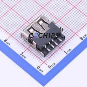 KH-CP3.5AF180CB-14JB-STM USB Connector SMD Connector ( Connector Type: Type-A )( Gender: Female )( Mounting Type: Sink Board ) - Product Image 2