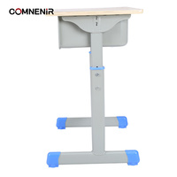 Ensemble bureau et chaise pour collégien, mobilier de classe ergonomique en bois écologique pour la maison, le bureau et le salon