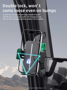 Support de téléphone pour camion à fixation robuste, antichoc, pour tableau de bord de véhicules industriels lourds, support de téléphone ODM pour voiture - Product Image 3