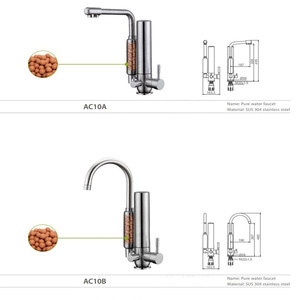 Qing Nhân Dân tệ ac10b hộ gia đình thép không gỉ lọc nước lọc nước Vòi Nước Nhà Bếp - Product Image 4
