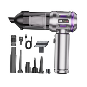 <span class=keywords><strong>Aspirateur</strong></span> à main USB rechargeable pour la maison avec une puissance d'<span class=keywords><strong>aspiration</strong></span> élevée de 16000PA, double usage humide/sec pour voiture et maison - Product Image 2