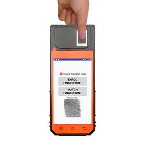 HF-FP09 xách tay Thời gian thẻ ghi âm nhận dạng xác minh vân tay sinh trắc học POS thiết bị đầu cuối với máy in miễn phí SDK - Product Image 2