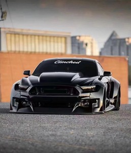 Kit carrosserie large pour Ford <span class=keywords><strong>Mustang</strong></span> avec ailes avant et arrière, élargisseurs de passages de roue, jupes latérales, spoiler et lèvre avant - Product Image 3