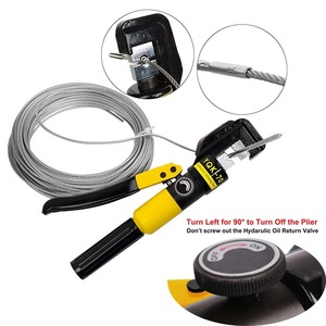 <span class=keywords><strong>Pince</strong></span> à <span class=keywords><strong>sertir</strong></span> hydraulique pour câbles en acier YQK-70, outil de presse pour cosses de câbles en aluminium, hexagonal, force de 6T, 4-70 mm - Product Image 3