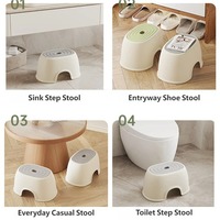 Taburete de Plástico Resistente al Desgaste, Antideslizante, Estilo Tronco de Árbol, para Interiores y Exteriores, Hogar, Jardín, Balcón, Sala de Estar, Dormitorio
