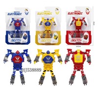 Montre numérique pour enfants, transformation électrique, jouets, déformation Robot, offre spéciale,