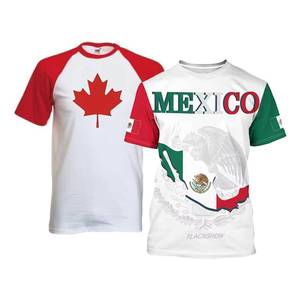 Camiseta de Fútbol Personalizada con Cuello en V, Transpirable, de Secado Rápido, Antibacteriana, Resistente al Agua, de Poliéster y Algodón - Product Image 1