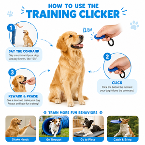 <b>Dog</b> Finger Whistle Training Clicker with Wrist Strap Wholesale for Behavioral Training <b>Dogs</b> Cats Birds Horses - Product Image 5