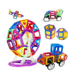 Magplayer Magnetic Toys Fabricantes 3D Magnetic Construction Building Blocks Set Para Crianças