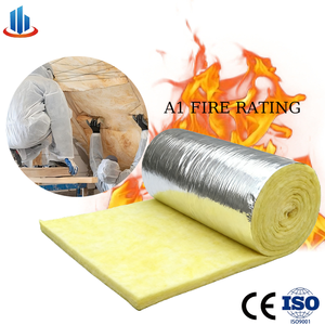 Couverture en laine de verre ignifuge, isolation thermique, absorption acoustique, matériau de construction léger pour revêtements de <span class=keywords><strong>sol</strong></span> stratifiés et chambres froides - Product Image 1