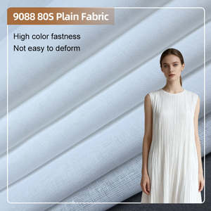 प्राकृतिक कपास फाइबर 100% शुद्ध कपास गृह कपड़ा 100% पजामा और घरेलू पहनने के लिए शुद्ध कपास के कपड़े को तैयार किया - Product Image 2