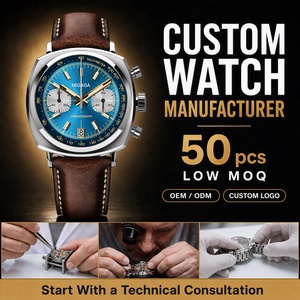 <span class=keywords><strong>Orologio</strong></span> da <span class=keywords><strong>Uomo</strong></span> Sportivo di Lusso di Alta Qualità <span class=keywords><strong>in</strong></span> Acciaio Inossidabile <span class=keywords><strong>con</strong></span> <span class=keywords><strong>Cinturino</strong></span> <span class=keywords><strong>in</strong></span> Vera <span class=keywords><strong>Pelle</strong></span> da 22mm, Resistente all'Acqua fino a 50 Bar - Product Image 1