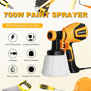 <span class=keywords><strong>Pistola</strong></span> <span class=keywords><strong>de</strong></span> Pulverización HVLP Inalámbrica <span class=keywords><strong>de</strong></span> 700W con Batería <span class=keywords><strong>de</strong></span> Litio, 110v/220v, para Bricolaje y Calificación, Producto Nuevo al por Mayor - Product Image 2