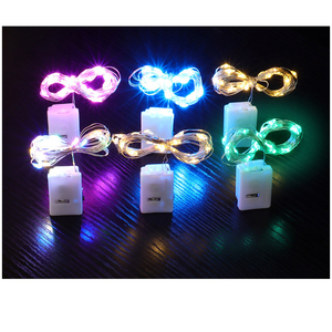 Pin Hoạt Động 3-Chức Năng 1M 10-LED Mini Dây Đồng Chuỗi Cổ Tích Đèn Giáng Sinh Lễ Hội Trang Trí Twinkle Cổ Tích Đèn - Product Image 2