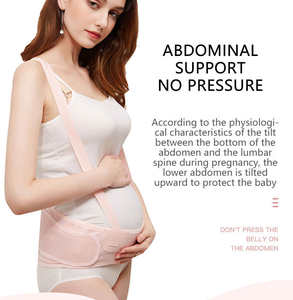 Ceinture de soutien abdominal et dorsal confortable pour la maternité, bande de protection ventrale pour femmes enceintes, ceinture de grossesse - Product Image 2