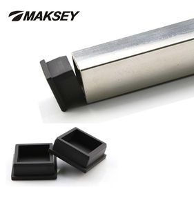 <span class=keywords><strong>MAKSEY</strong></span> Bouchons carrés en silicone 9.6/10.6/11.6/12.6/13.6/14.6mm, embouts d'étanchéité pour tuyaux, patins de protection pour meubles, couvre-tuyaux - Product Image 3