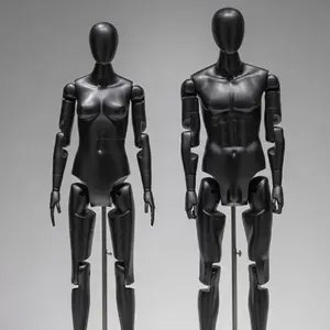 HM03新款展示时尚男性可移动人体模型可调关节人体模型