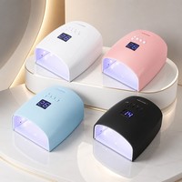 Lampe à ongles UV LED professionnelle haute puissance S10, 33 perles LED, sans fil, pour usage domestique, manucure et pédicure, double usage, gel, coffret cadeau, CE