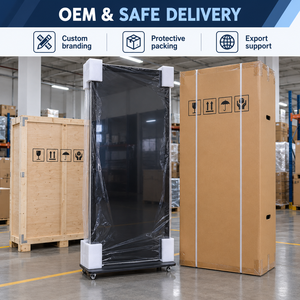 Floor Standing <b>Digital</b> Poster LCD <b>Display</b> Window System 32 Inch Touchscreen IP65 Indoor Advertising Kiosk Retail Store Subway - Product Image 6