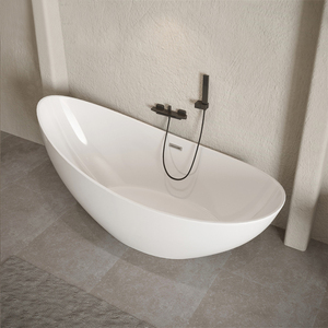 Baignoire autoportante de <span class=keywords><strong>luxe</strong></span> moderne de RY-616 trempage profond <span class=keywords><strong>avec</strong></span> tourbillon gonflable approuvé CE/cUPC en résine - Product Image 3