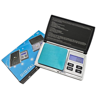 500g/0.01g Digital Pocket Scale Stainless Steel Mini Electronic Jewelry Gold Diamond Balance with LCD
