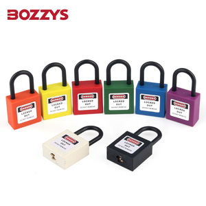 Verrouillage isolé en nylon personnalisé-<span class=keywords><strong>Cadenas</strong></span> de sécurité Tagout Isolation <span class=keywords><strong>Master</strong></span> Keyed avec codage laser pour l'utilisation de la porte dans les zones conductrices - Product Image 6