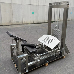 <span class=keywords><strong>Machine</strong></span> de pont <span class=keywords><strong>fessier</strong></span> haut de gamme en acier inoxydable haute performance avec fonction de charge par broche pour musculation, équipement de salle de sport professionnel - Product Image 1